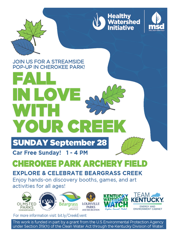 Fall in Love with Your Creek Event