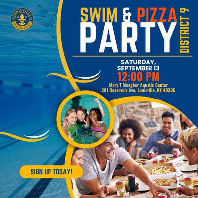 Save the Date: District 9 Pizza Party Splash!
