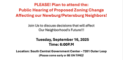 Sept 16 Outer Loop Meeting