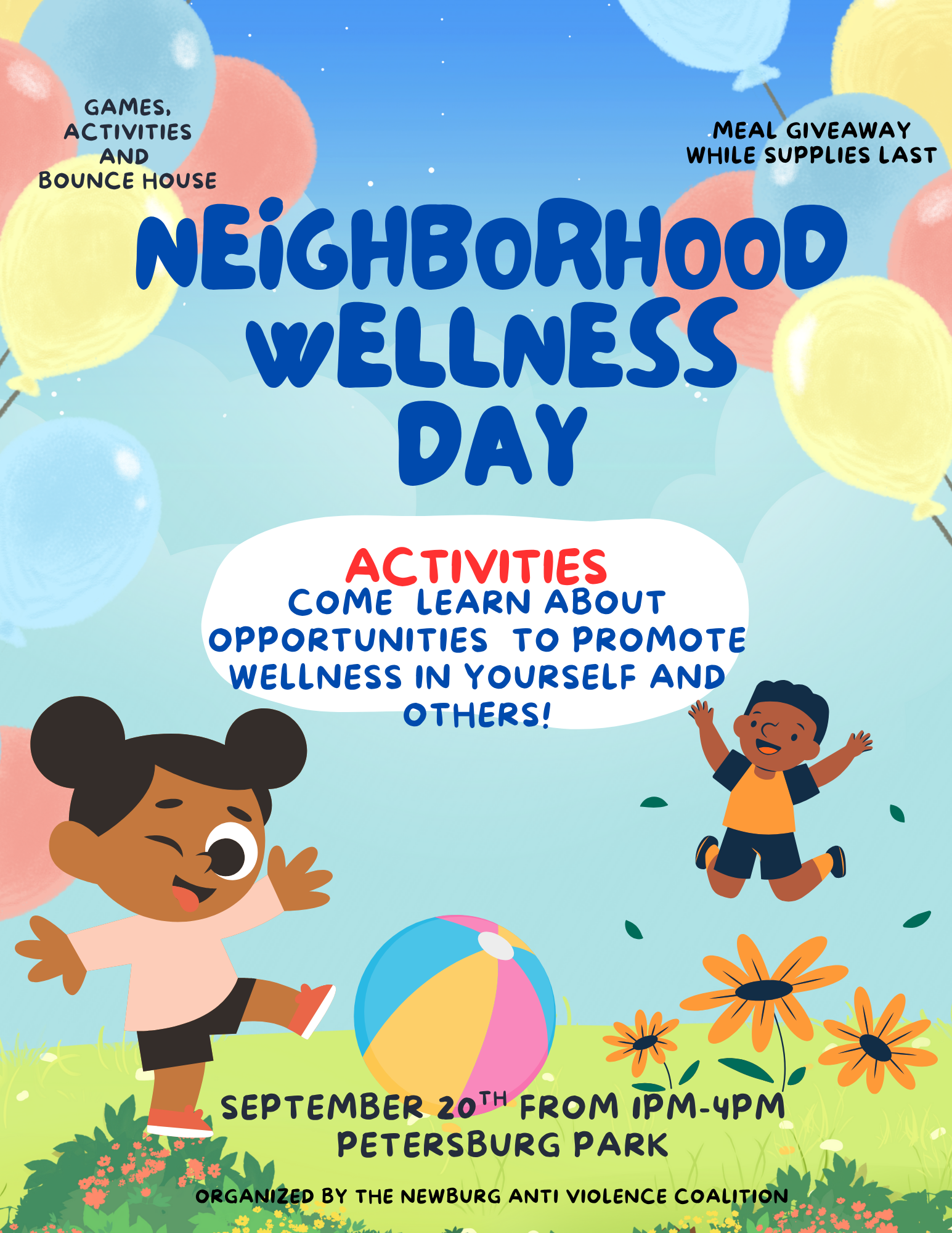 wellness day flyer 2025