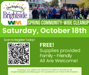 Brightside & WM Fall Community Wide Cleanup