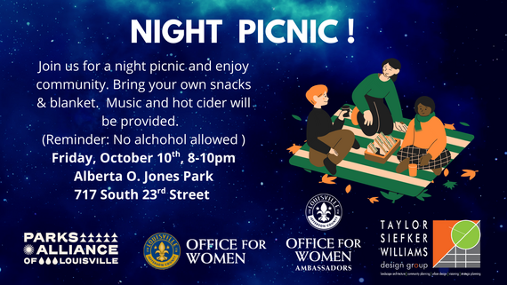 Enjoy an evening picnic in the park