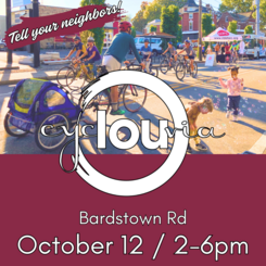 CycLOUvia returns to Bardstown Road!