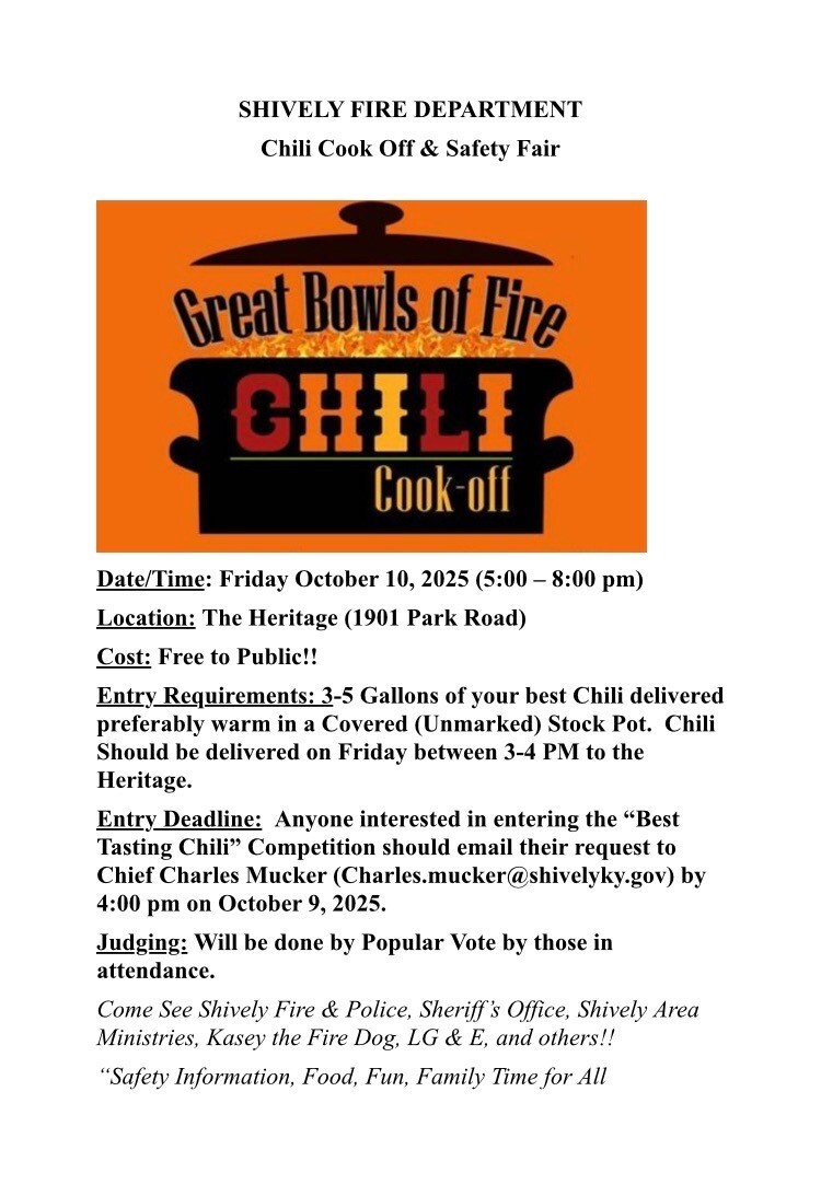 shively chili cook off