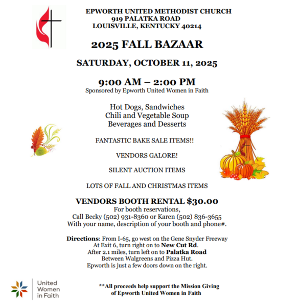 Fall Bazaar