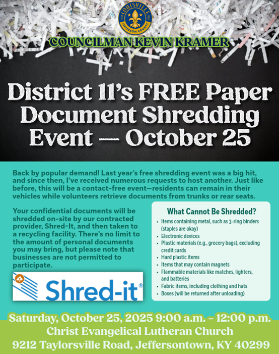 Shredding Event