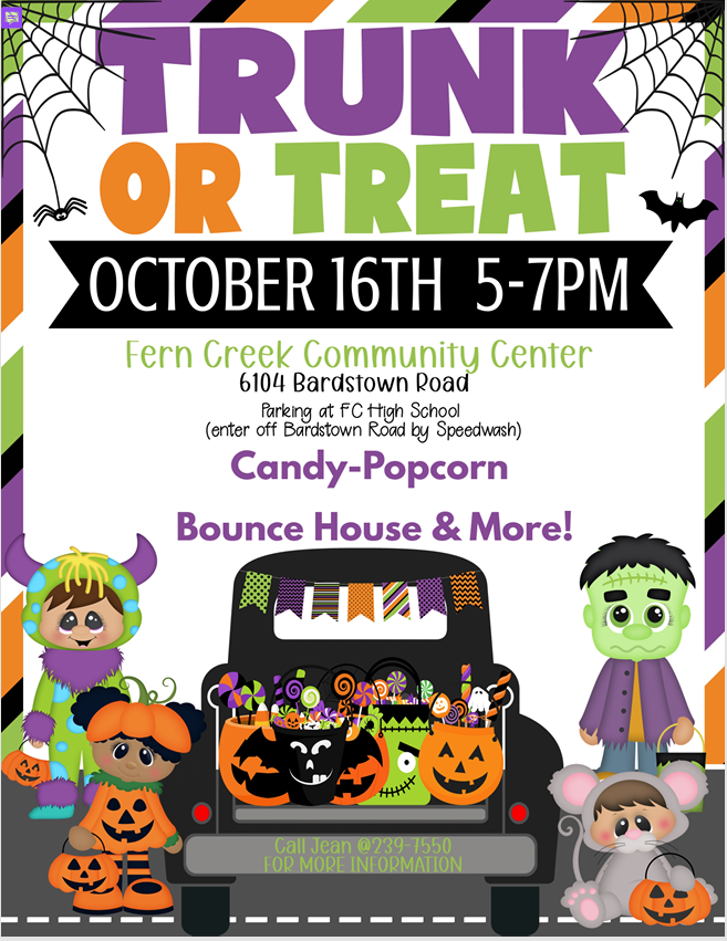 Fern Creek Trunk or Treat