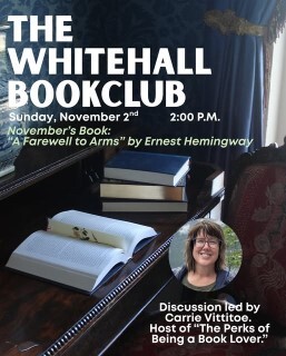 Whitehall Introduces New Book Club