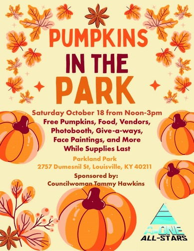 Pumpkins in the park