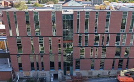 DOT side of building