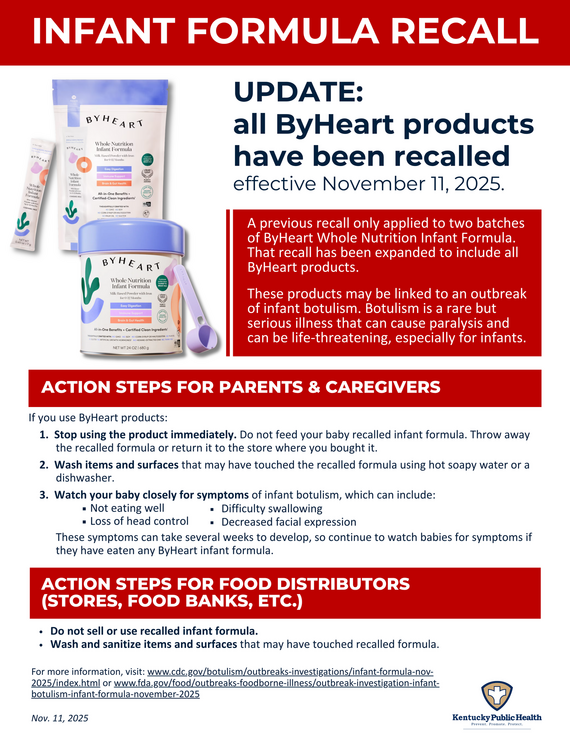 2025-11 Infant Formula Recall
