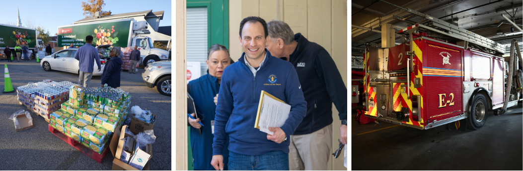 Mayor Greenberg announced mid-year budget adjustments to invest in the fire department, Dare to Care, and more.