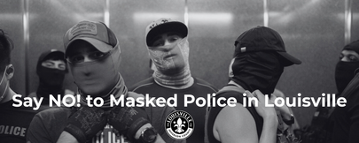 no masked police
