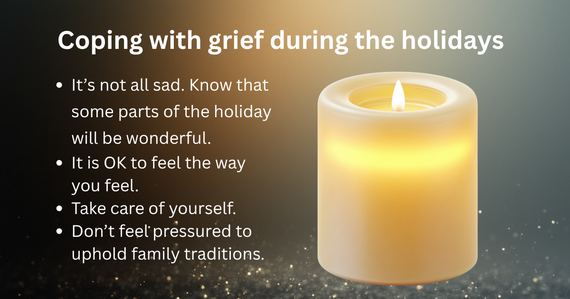 Tips and Tools to Deal with Grief Over the Holidays
