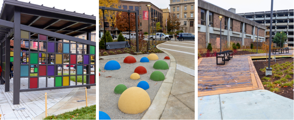 Photos of LOUMED Commons park