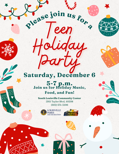 Teen Holiday Party