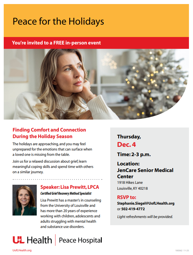 PEACE FOR THE HOLIDAYS