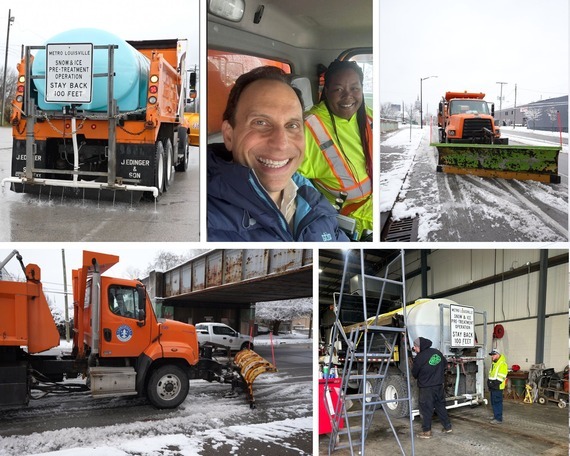 Snow Team Responds to First Significant Winter Weather Event of the Season