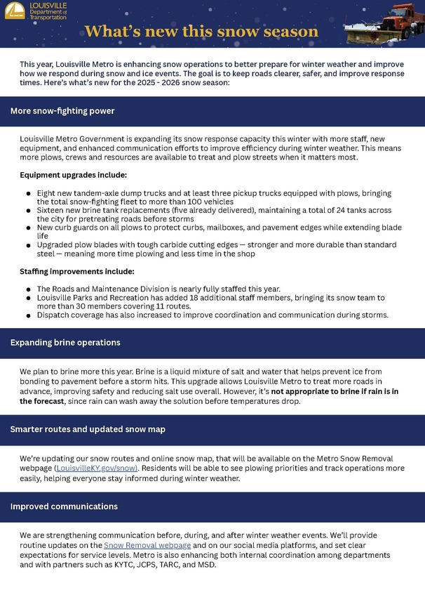 What’s New This Snow Season