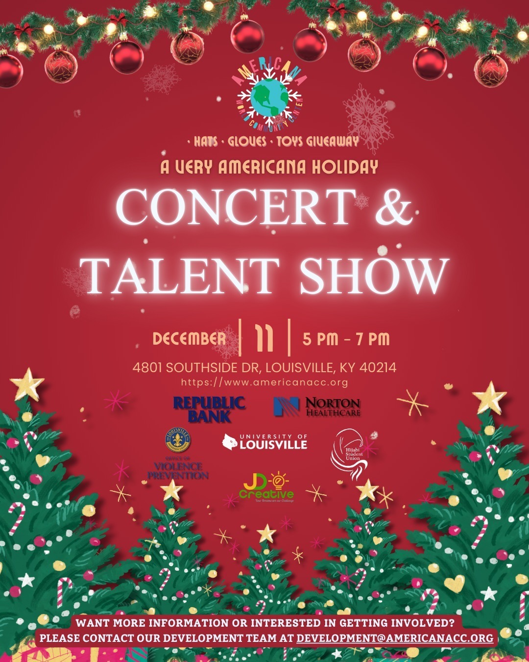 Join the Fun at Americana: Holiday Concert & Talent Show