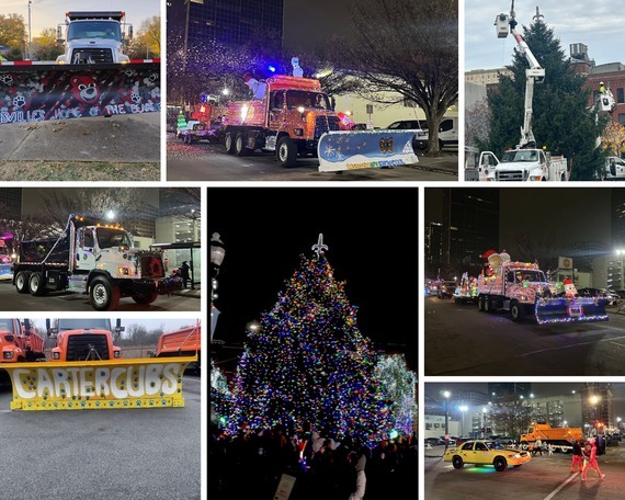 Public Works Helped Light Up Louisville for the Holiday Season