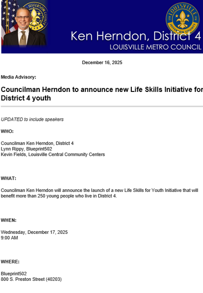 media advisory
