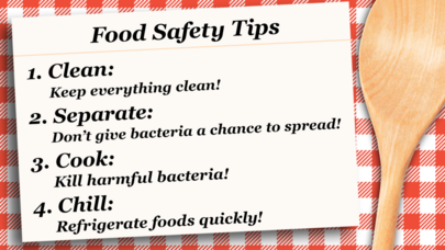 Make Food Safety Your Main Course (REMINDER FOR THE HOLIDAYS!)