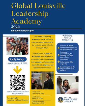 Join the Next Cohort of Global Louisville Leadership Academy