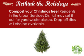 🌲 Compost your natural Christmas tree! 🎄