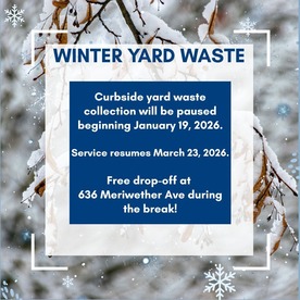 2026 Winter Yard Waste Collection Update