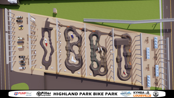 Mayor Greenberg Unveils Designs for Bike Highland Park