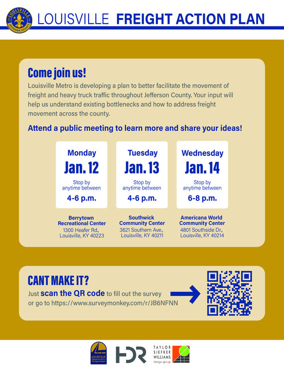 Help Shape How Truck Traffic Moves Through Louisville Metro