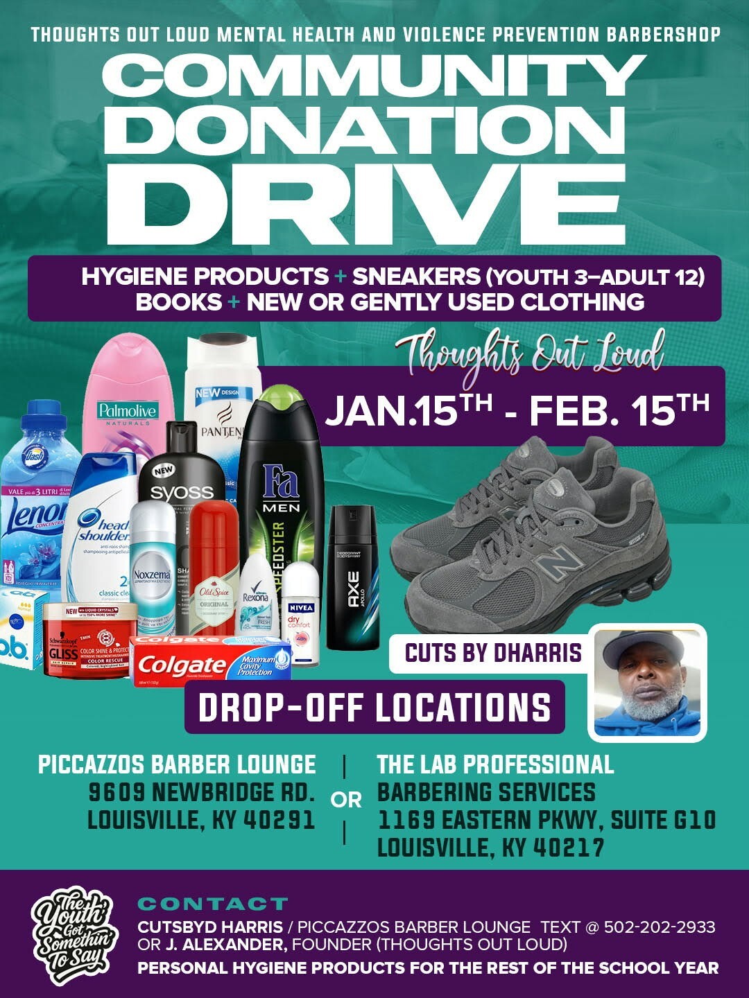 community donation drive