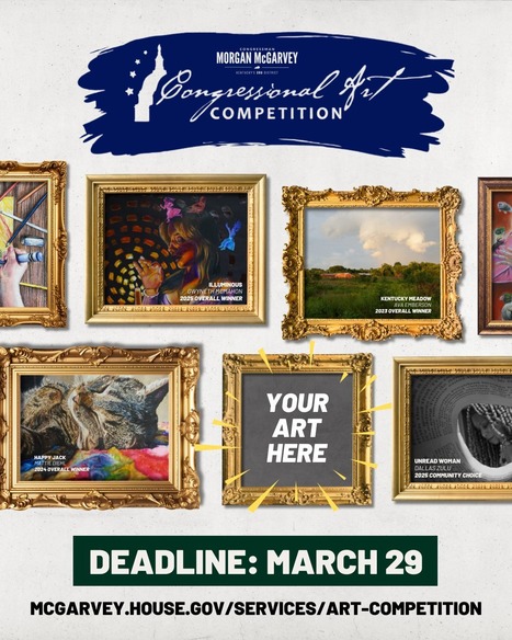 Invitation to Participate in Congressman McGarvey's Congressional Art Competition