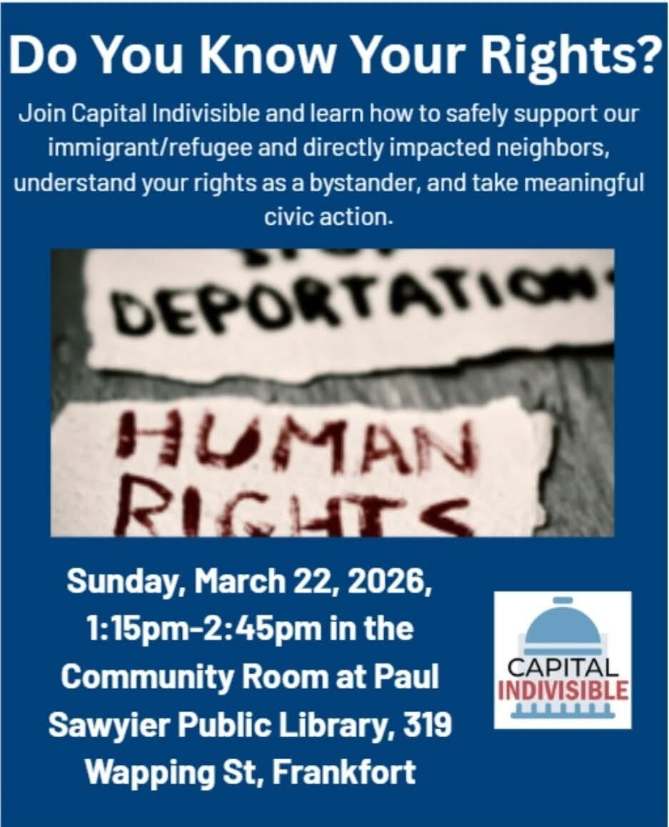 know your rights march 22