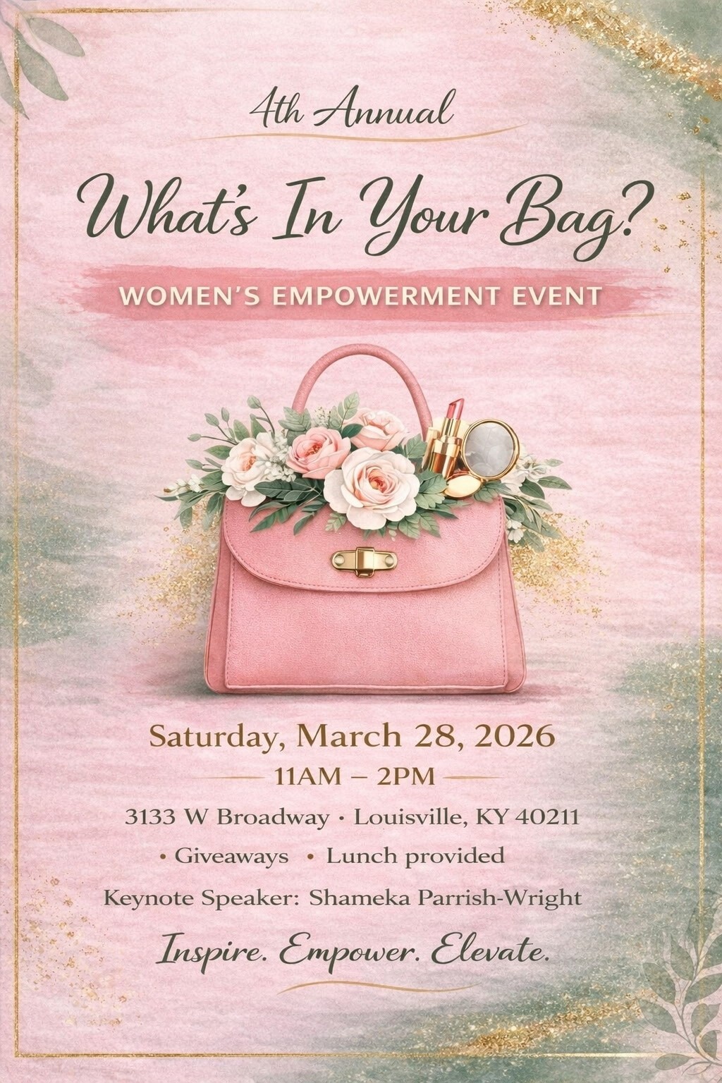 whats in your bag update