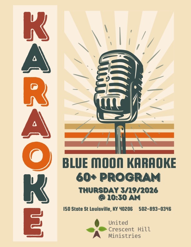 Blue Moon Karaoke – 60+ Program Event