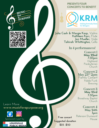 Music for a Purpose Upcoming Events