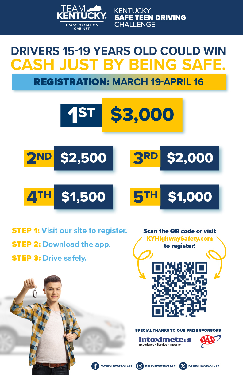 Kentucky's Safe Teen Driving Challenge returns for 2026