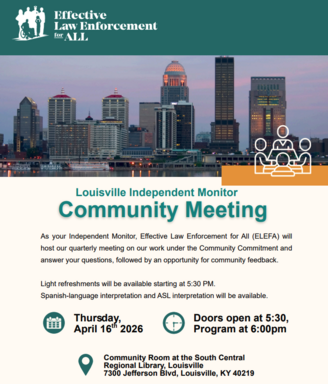 Community Monitor Meeting