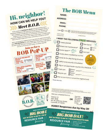 BOB Menu Display
