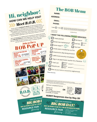 BOB Menu Display
