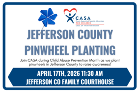CASA Updates: Give Children a Voice This April