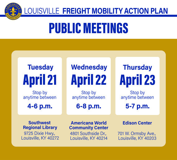 Public Meetings Announced for Proposed Freight Routes