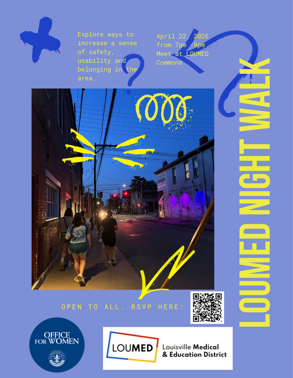 Experience LOUMED after dark: A community walk for safety and inclusion