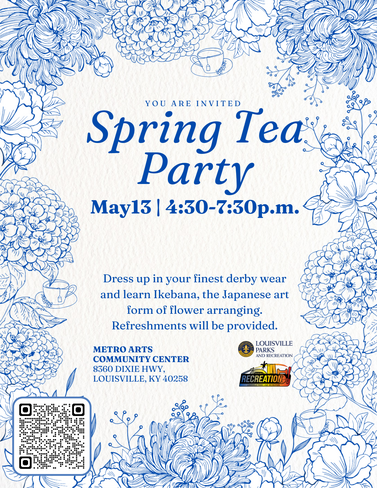 Spring Tea Party: Learn Japanese Flower Arranging 