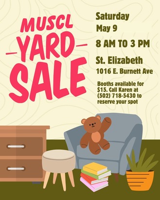 MUSCL Senior Center Yard Sale