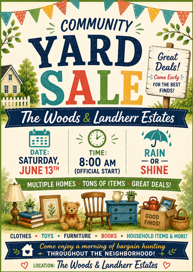 Landherr Estates Community Yard Sale