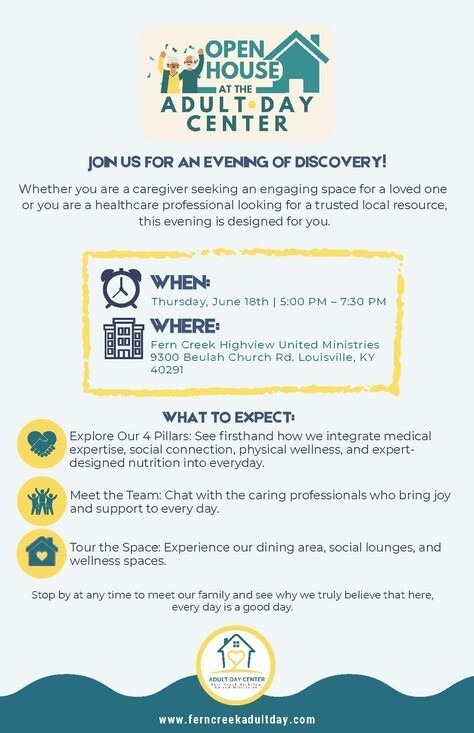 FCHUM Adult Day Open House