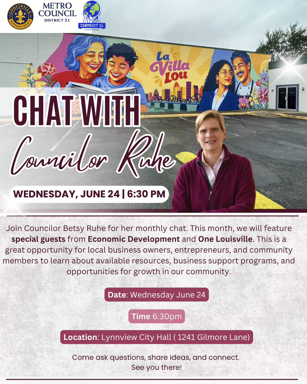 Chat with Betsy June 24